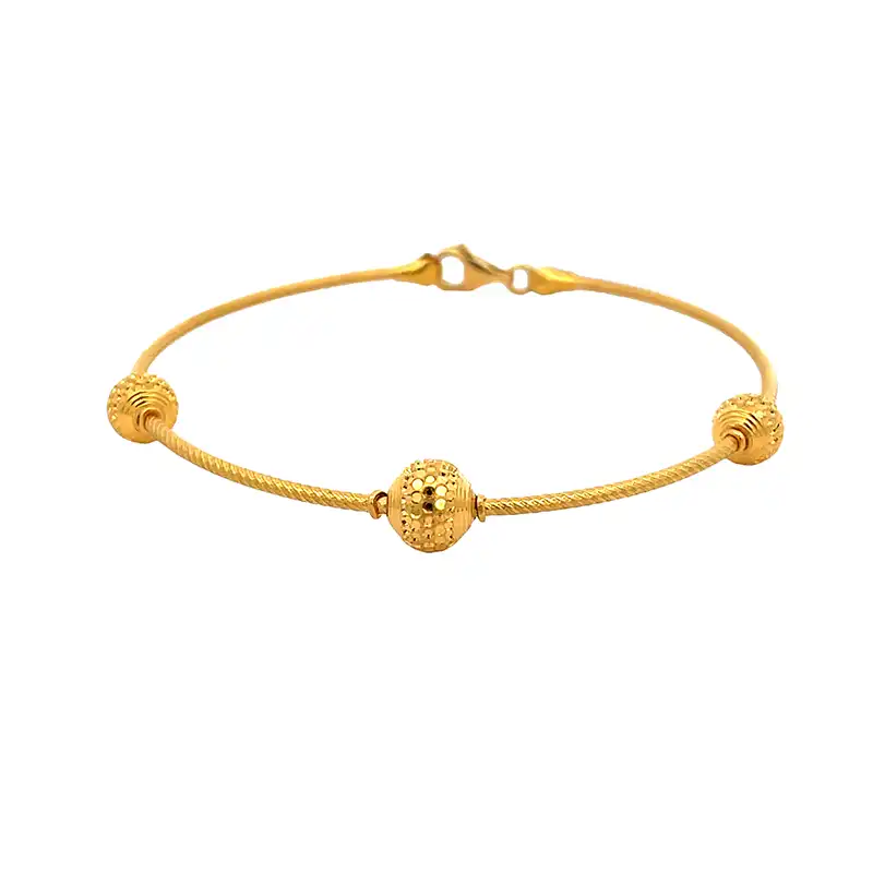 22K Gold Fashion Bangle